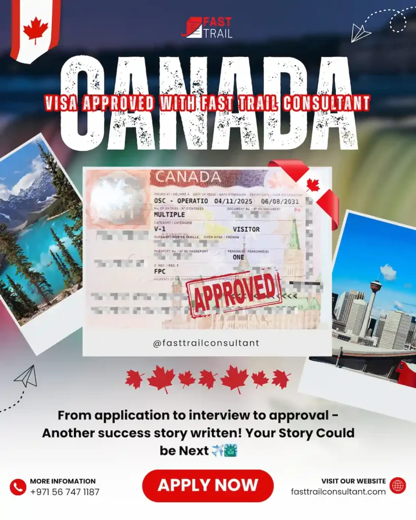Canada Visitor Visa Documents Checklist UAE Residents (2026)