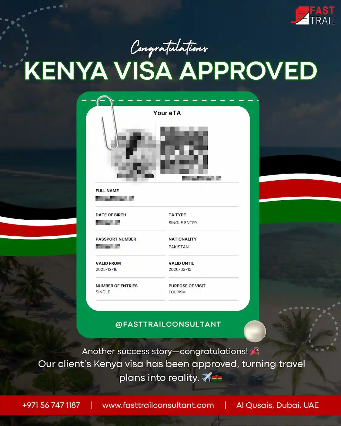 Success-Kenya Visa Approved-00640578-Insta Post