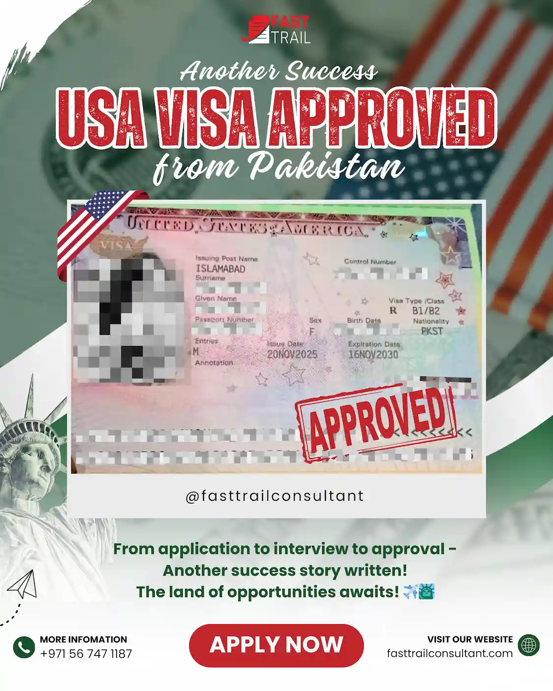 Success-USA Visa Approved from Pakistan-002005-Insta Post