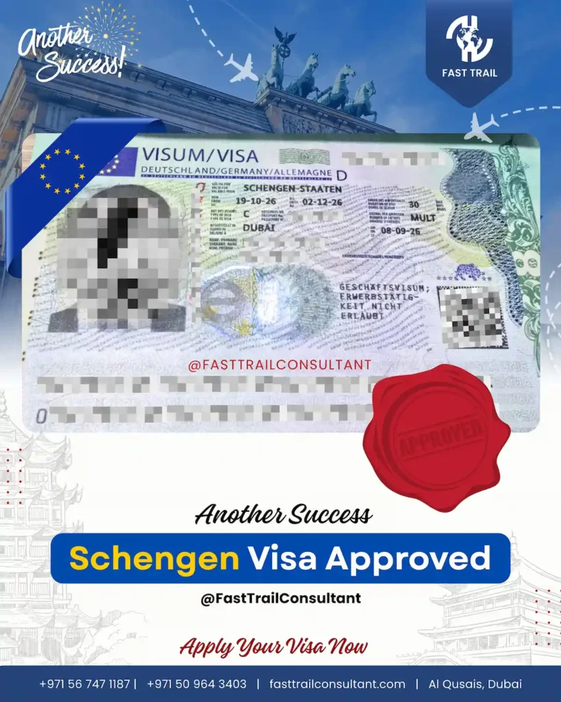Schengen visa refusal reasons reapply checklist for UAE residents.